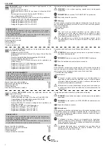 Preview for 2 page of Beretta 20125265 Installer And User Manual