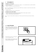 Preview for 6 page of Beretta BV 120 Instructions For The Installer