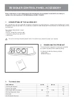 Preview for 7 page of Beretta BV 120 Instructions For The Installer