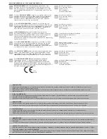 Preview for 2 page of Beretta C.S.I. Installer And User Manual