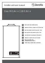 Предварительный просмотр 1 страницы Beretta Ciao 24 C.A.I. e Installer And User Manual