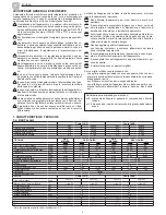 Preview for 4 page of Beretta fonte 11-14 AE Installation, Operation And Maintanance