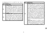 Preview for 37 page of Beretta HRT-176WS Installation And User Instruction