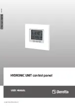 Предварительный просмотр 23 страницы Beretta HYDRONIC UNIT User Manual