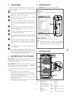 Preview for 3 page of Beretta IDRA DS 200 Installation And Operation Manual And Parts