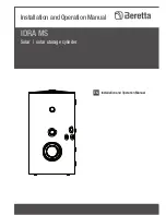 Beretta IDRA MS 200 Installation And Operation Manual предпросмотр