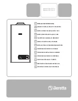 Beretta Junior 24 C.A.I.Junior 28 C.A.I. Installer And User Manual предпросмотр