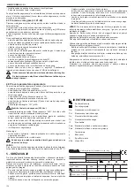 Предварительный просмотр 138 страницы Beretta Junior Green C.S.I. Installer And User Manual