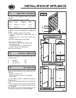 Предварительный просмотр 4 страницы Beretta Kompakt R.A.I. Series Installation And Use Manual