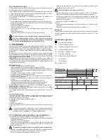 Preview for 25 page of Beretta Mynute Green 50 R.S.I Installation And User Manual