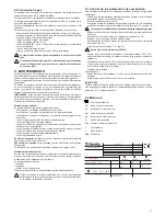 Preview for 51 page of Beretta Mynute Green 50 R.S.I Installation And User Manual