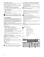 Preview for 64 page of Beretta Mynute Green 50 R.S.I Installation And User Manual