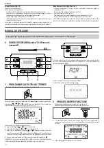 Preview for 114 page of Beretta MYNUTE X 25 C Installer And User Manual