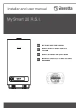 Предварительный просмотр 1 страницы Beretta MySmart 20 R.S.I. Installer And User Manual