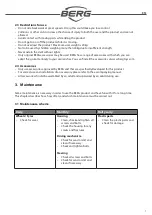 Preview for 7 page of BERG 24.50.07.00 User Manual