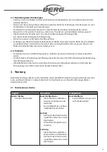 Preview for 12 page of BERG 24.50.07.00 User Manual