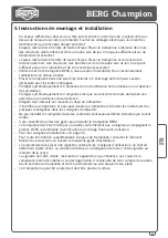 Предварительный просмотр 21 страницы BERG 35.41.37.00 User Manual