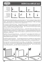 Предварительный просмотр 10 страницы BERG AeroWall 2x2 User Manual