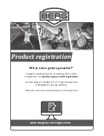 Preview for 27 page of BERG Flatground Champion 430 User Manual