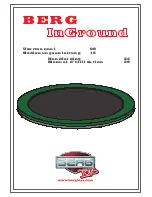 Preview for 1 page of BERG In Ground User Manual