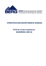 Предварительный просмотр 1 страницы BERG KOMPBERG ZXF132 Operating And Maintenance Manual