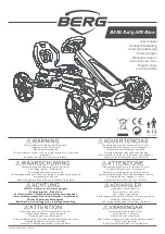 BERG Rally APX Blue User Manual preview