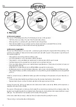 Preview for 20 page of BERG Rally APX Blue User Manual