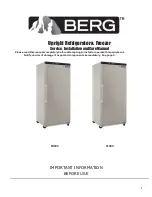 Предварительный просмотр 1 страницы BERG SF58V Service, Installation And Care Manual