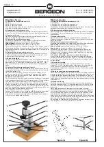 Preview for 4 page of Bergeon 5700-BP Instructions