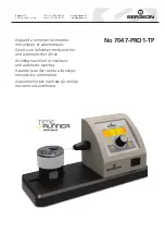 Предварительный просмотр 1 страницы Bergeon 7047-PRO1-TP Instruction Manual