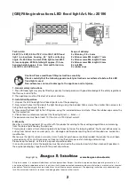 Предварительный просмотр 2 страницы Berger & Schroeter 20196 Fitting Instructions