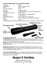 Preview for 3 page of Berger & Schroter 31445 Operating Manual