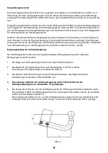 Preview for 9 page of Berger & Schroter ProfiTech 20121 Assembly And Operating Instructions Manual