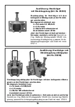 Preview for 16 page of Berger & Schroter ProfiTech 20121 Assembly And Operating Instructions Manual