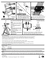 Предварительный просмотр 2 страницы Bergeron By Design Height Right Chair Assembly Manual