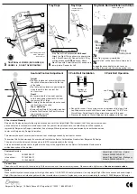 Предварительный просмотр 2 страницы Bergeron By Design Height Right Kids Chair Manual