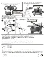 Предварительный просмотр 4 страницы Bergeron By Design Height Right Kids Chair Manual