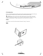 Предварительный просмотр 5 страницы Berghoff 1032A-KC5B Installation & Operating Instructions Manual