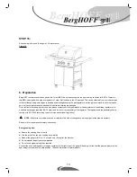 Предварительный просмотр 13 страницы Berghoff 1032A-KC5B Installation & Operating Instructions Manual