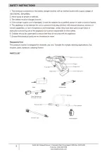 Предварительный просмотр 2 страницы Bergman PRO XK01-20A Instruction Manual