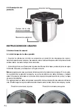 Предварительный просмотр 6 страницы BERGNER San Ignacio COOKTECH Instrucions For Use | Recipes