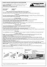 Предварительный просмотр 2 страницы BERGSPORT-STEINLE 19ASPD-D Operation Manual