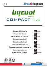 Bergstrom Bycool Compact 1.4 User Handbook Manual предпросмотр