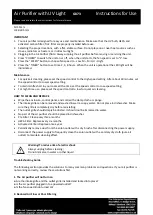 Preview for 4 page of Bergstrom G873 Instructions For Use Manual