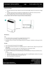 Предварительный просмотр 8 страницы Bergstrom H003 Instructions For Use Manual