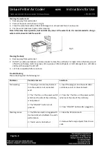 Предварительный просмотр 8 страницы Bergstrom H295 Instructions For Use Manual