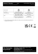 Предварительный просмотр 11 страницы Bergstrom H796 Instructions For Use Manual