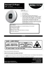 Preview for 1 page of Bergstrom H797 Instructions For Use Manual