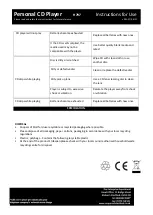 Preview for 8 page of Bergstrom H797 Instructions For Use Manual