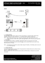 Предварительный просмотр 3 страницы Bergstrom K032 Instructions For Use Manual